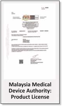 Malaysia Medical Device Authority: Product License